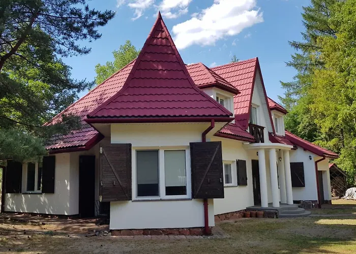 10 Osobowy Dom Projekt Nad Jeziorem Pluszne Feriehus *